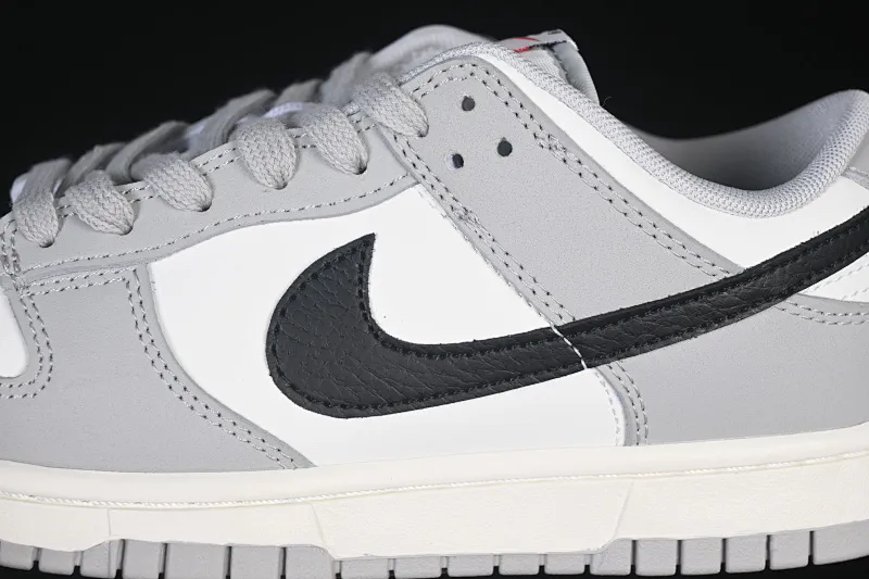 All categories Nk SB Dunk series Nk SB Dunk Low low-top sneakers Nike SB Dunk Low white, black and gray low-top casual sneakers IB3079-101